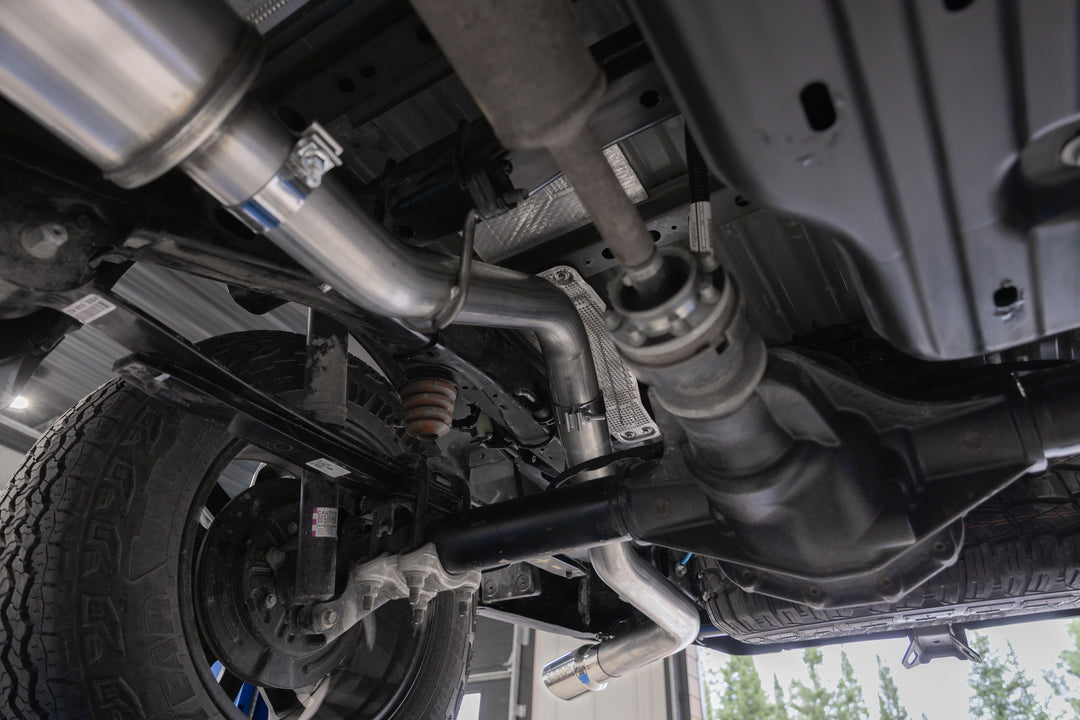 MBRP 2024 Ford Ranger 2.3L Ecoboost Armor Pro T304SS 3" Cat-Back Single Side Exit with Polished Tip S5269304