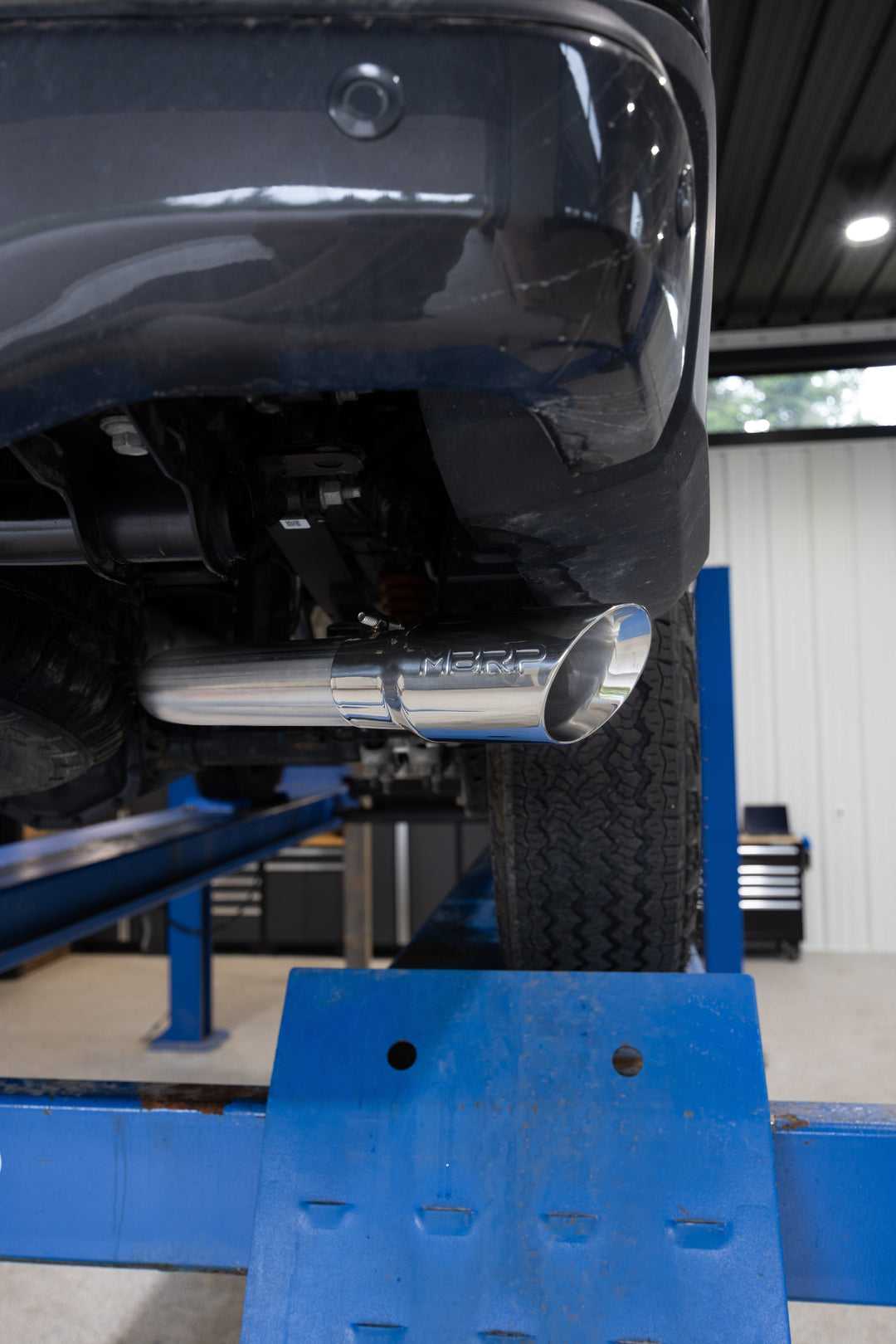 MBRP 2024 Ford Ranger 2.3L Ecoboost Armor Pro T304SS 3" Cat-Back Single Side Exit with Polished Tip S5269304
