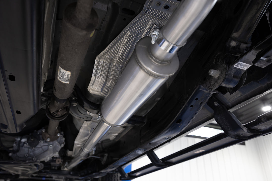 MBRP 2024 Ford Ranger 2.3L Ecoboost Armor Pro T304SS 3" Cat-Back Single Side Exit with Polished Tip S5269304