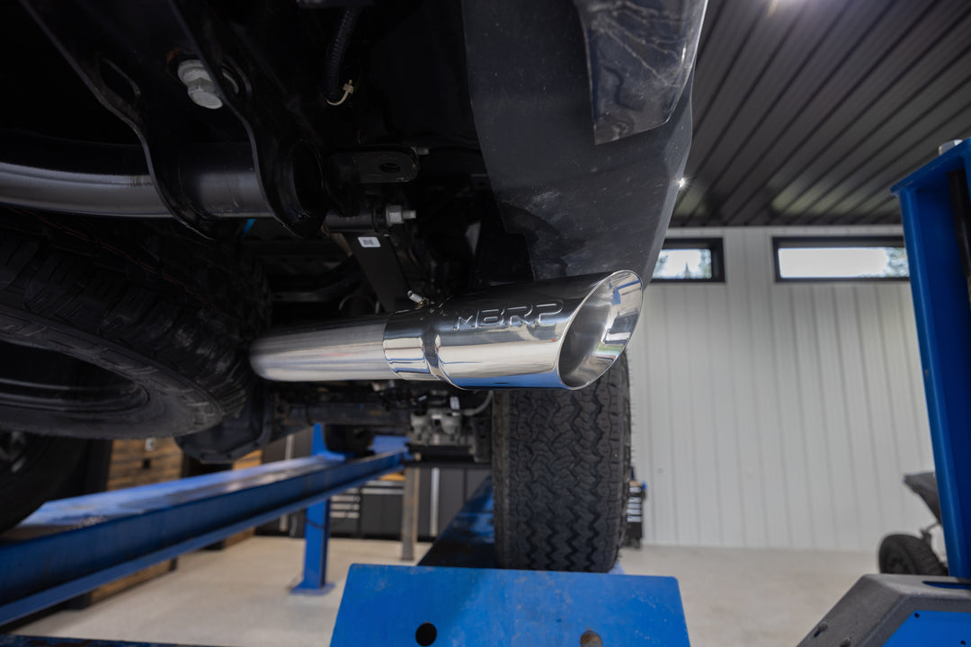 MBRP 2024 Ford Ranger 2.3L Ecoboost Armor Pro T304SS 3" Cat-Back Single Side Exit with Polished Tip S5269304
