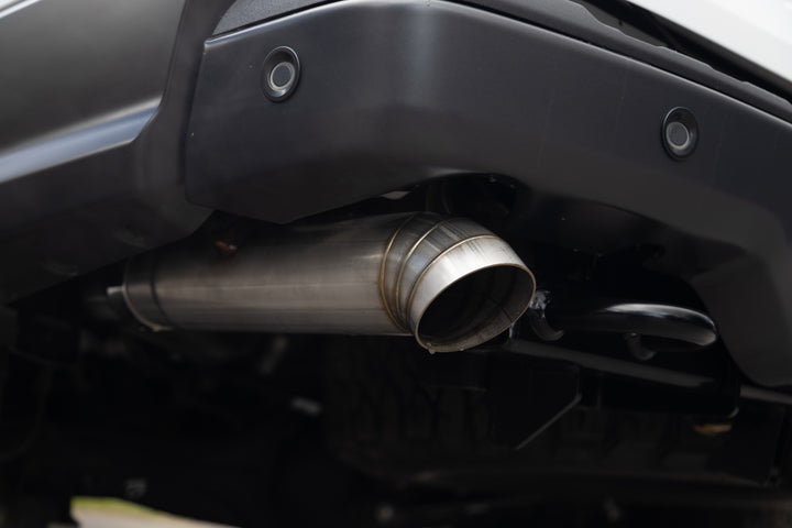 MBRP 24-Up Ford Ranger Raptor 3.0L EcoBoost, Armor Pro 3" Axle-Back Dual Rear Turn-Down S5270304