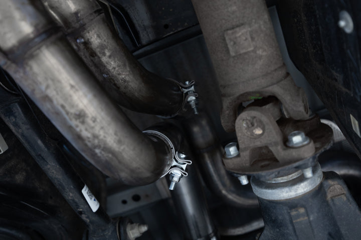 MBRP 24-Up Ford Ranger Raptor 3.0L EcoBoost, Armor Pro 3" Axle-Back Dual Rear Turn-Down S5270304