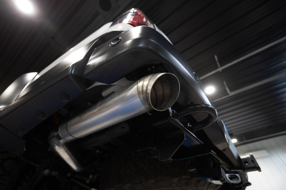 MBRP 24-Up Ford Ranger Raptor 3.0L EcoBoost, Armor Pro 3" Axle-Back Dual Rear Turn-Down S5270304