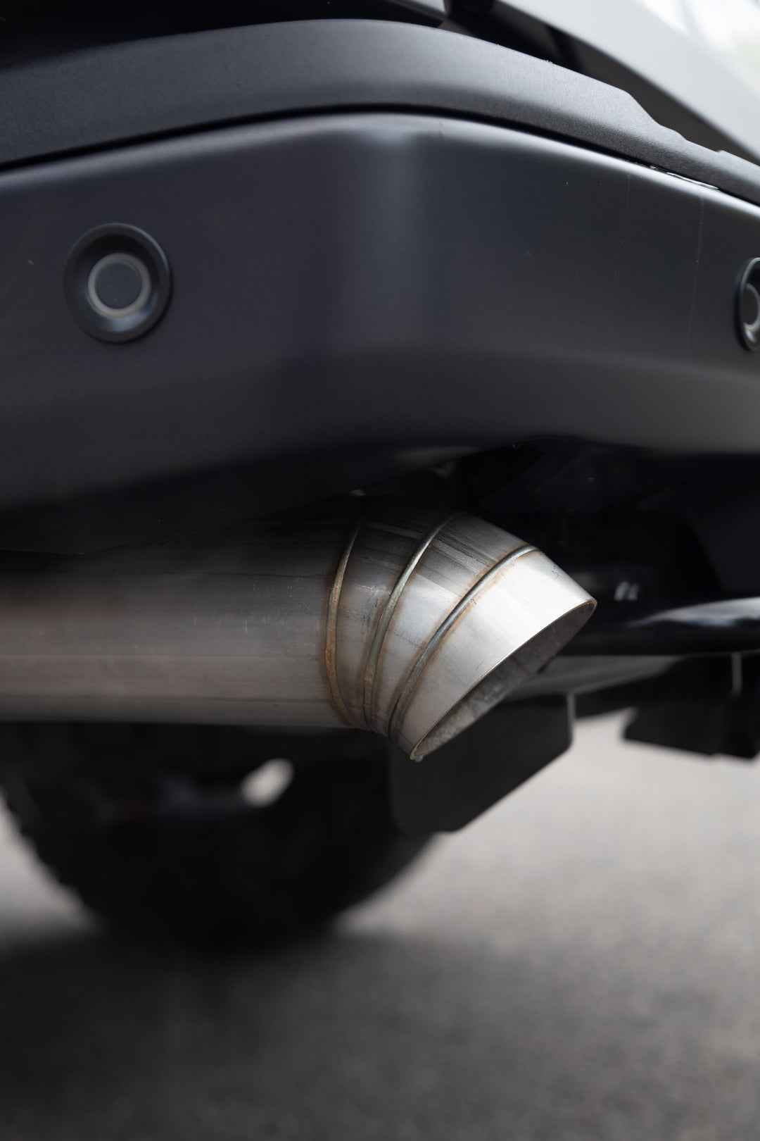 MBRP 24-Up Ford Ranger Raptor 3.0L EcoBoost, Armor Pro 3" Axle-Back Dual Rear Turn-Down S5270304