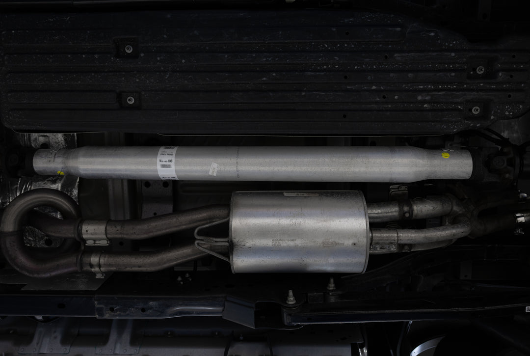 MBRP 22-Up Ford F-150 Raptor 3.5L and Raptor R 5.2L Armor Pro 3" Axle-Back Dual Split Rear Turn Down S5278304