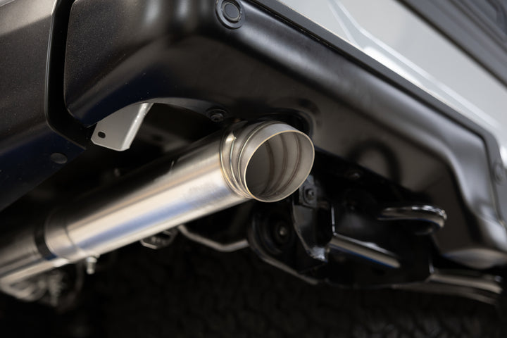 MBRP 22-Up Ford F-150 Raptor 3.5L and Raptor R 5.2L Armor Pro 3" Axle-Back Dual Split Rear Turn Down S5278304