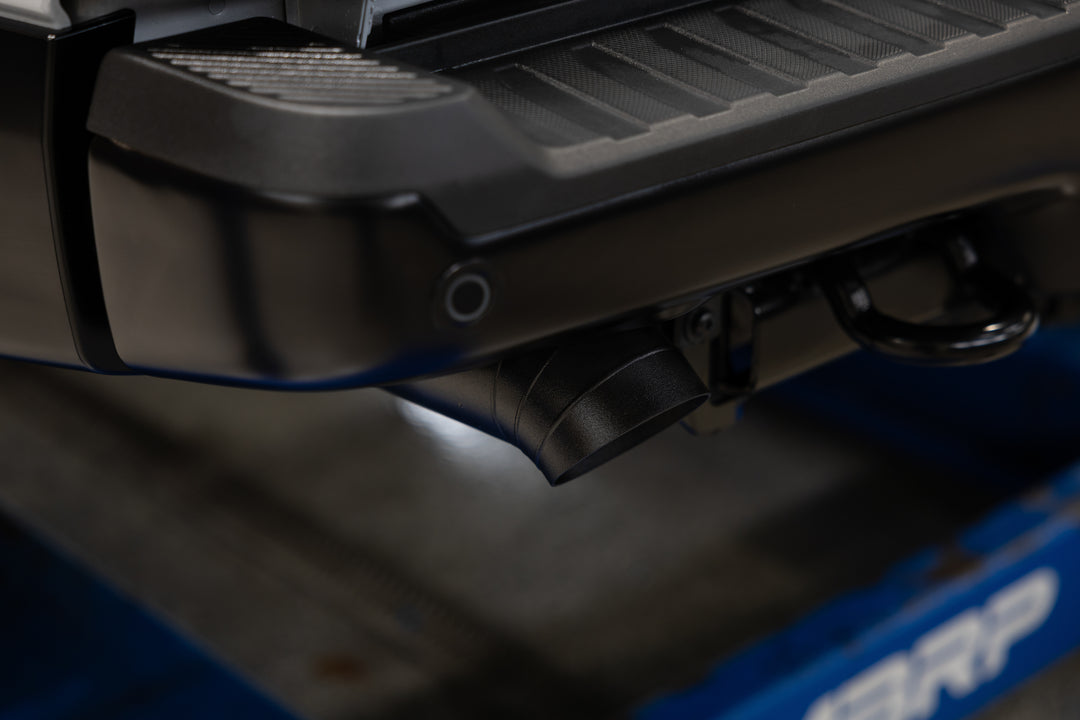 MBRP 22-Up Ford F-150 Raptor 3.5L and Raptor R 5.2L Armor BLK 3" Axle-Back Dual Split Rear Turn Down S5278BLK