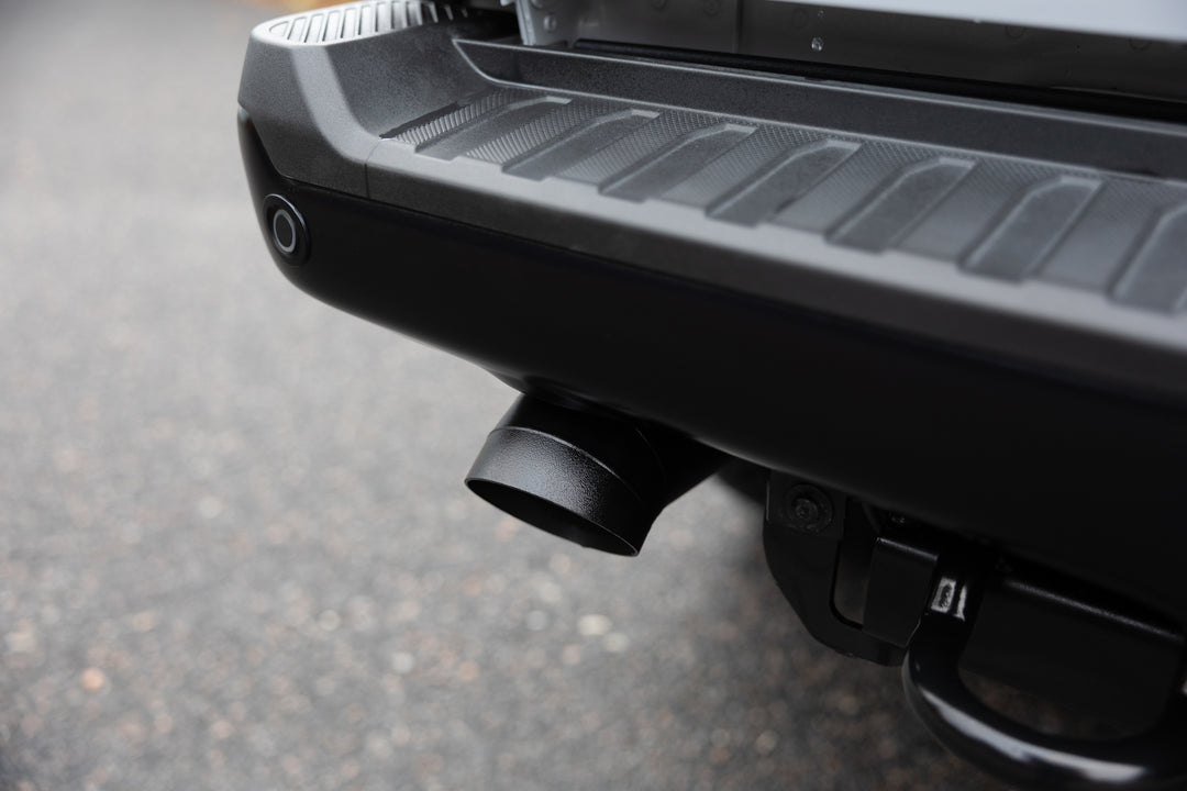 MBRP 22-Up Ford F-150 Raptor 3.5L and Raptor R 5.2L Armor BLK 3" Axle-Back Dual Split Rear Turn Down S5278BLK