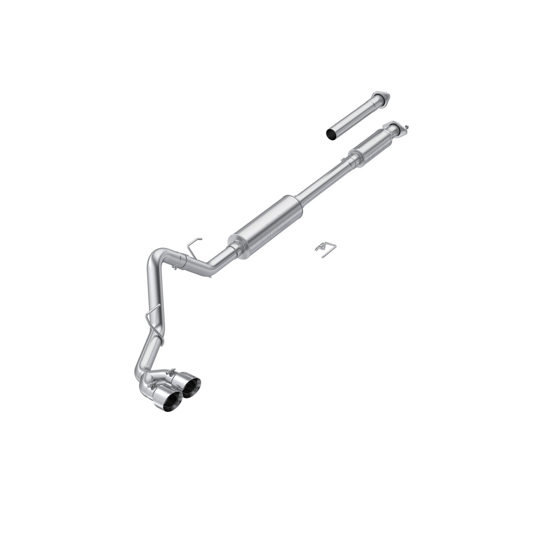 MBRP 15-20 Ford F-150 2.7L, 3.5L and 5.0L Armor Pro 3" Cat-Back Passenger Side Exit with Polished Tips S5281304