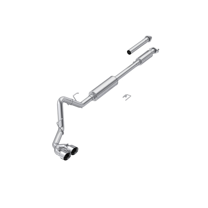 MBRP 15-20 Ford F-150 2.7L, 3.5L and 5.0L Armor Lite 3" Cat-Back Passenger Side Exit with Polished Tips S5281AL