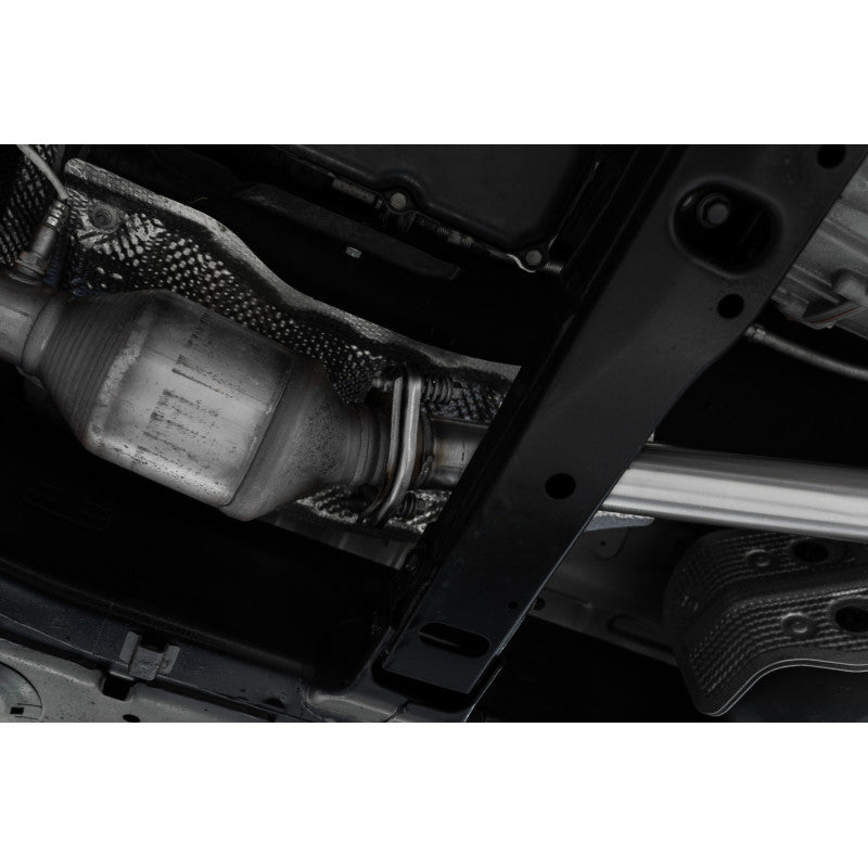 MBRP 2022-Up Toyota Tundra 3.4L T304 Stainless Steel 2.5" Dual Cat-Back Single Side Exit S5301304