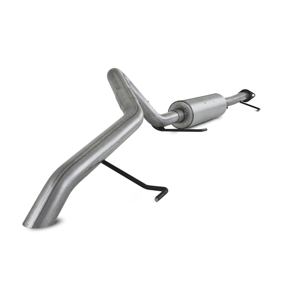 MBRP Cat Back Exhaust Single Rear Exit Off-Road Tail No Tip For 07-14 Toyota FJ 4.0L V6 Aluminized Steel S5310AL