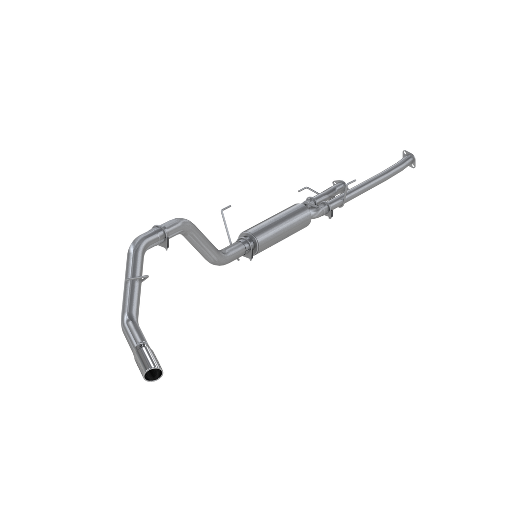 MBRP Cat Back Exhaust System Single Side 4" Tip Aluminized Steel For 09-21 Toyota Tundra S5314AL