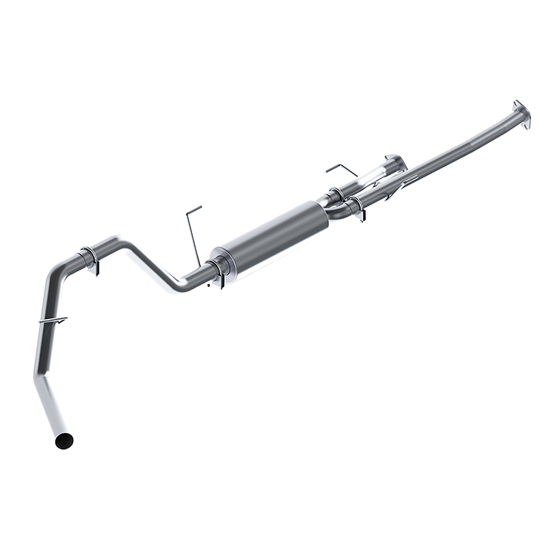 MBRP Cat Back Exhaust System Single Side No Tip Aluminized Steel For 09-21 Toyota Tundra S5314P