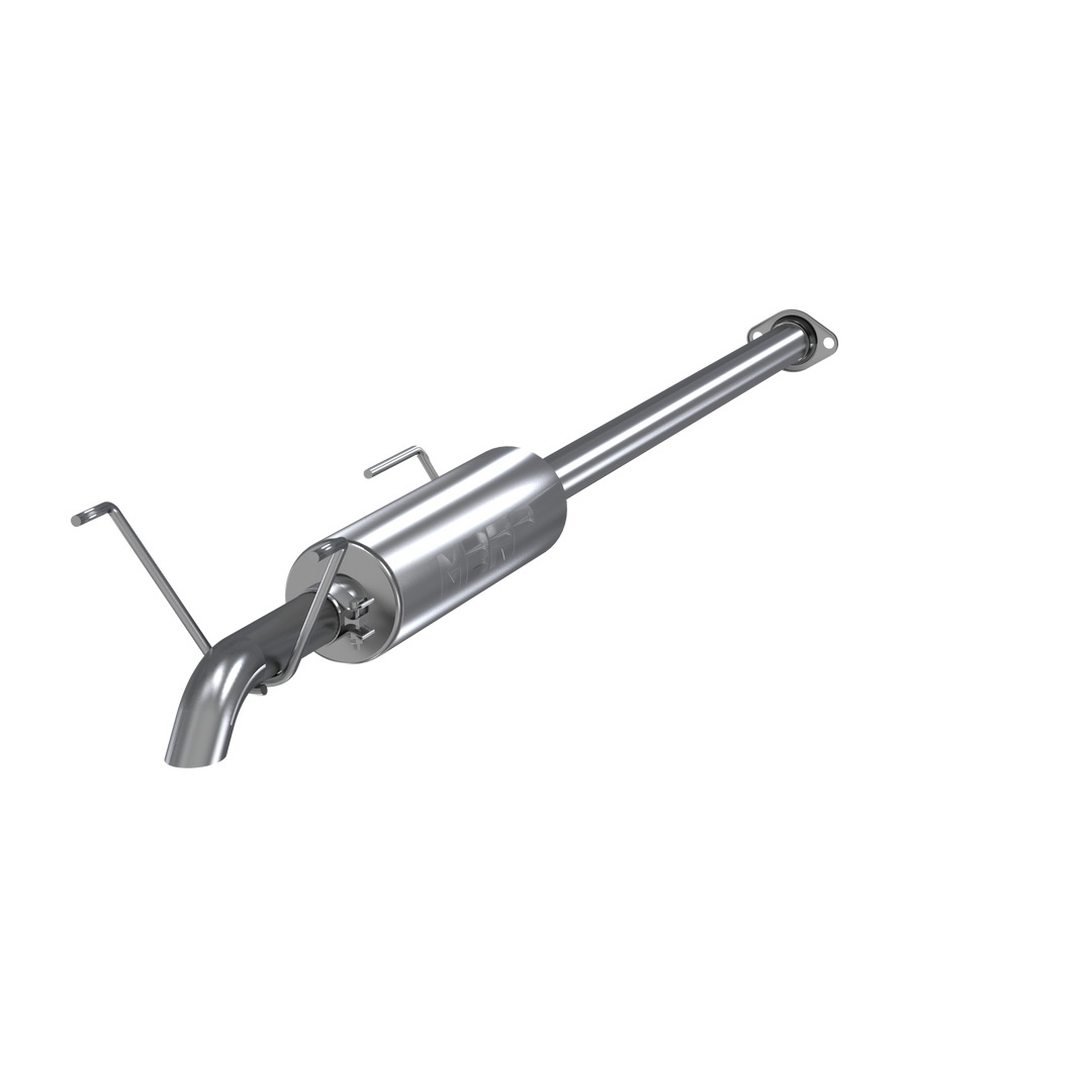 MBRP Cat Back Exhaust Turn Down Single T409 For 05-15 Toyota Tacoma 4.0L, Extended Cab/Crew Cab Short Bed S5322409