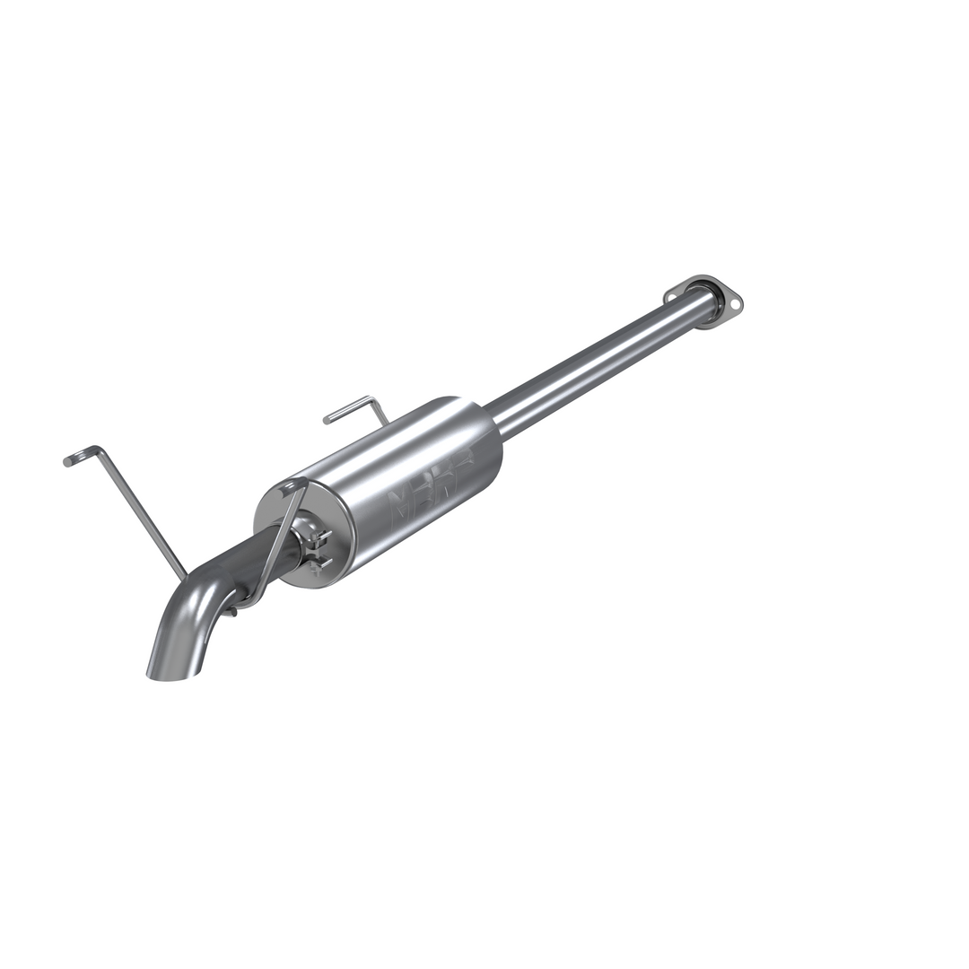 MBRP Cat Back Exhaust Turn Down Single Aluminized Steel For 05-15 Toyota Tacoma 4.0L, Extended Cab/Crew Cab S5322AL