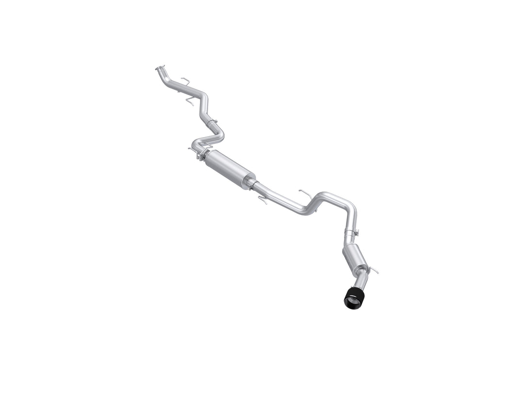MBRP 2024-Up Toyota Tacoma 2.4L Armor Pro 3" Cat-Back Exhaust System with Carbon Fiber Tip S53233CF