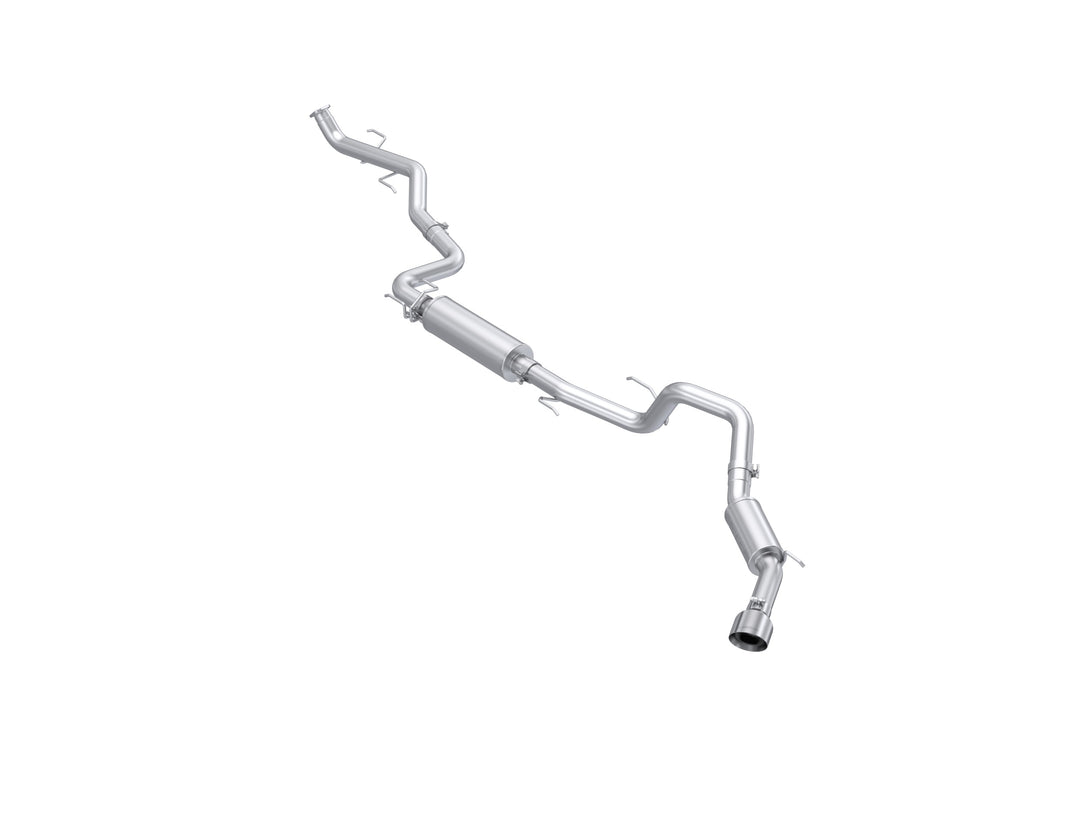 MBRP 2024-Up Toyota Tacoma 2.4L Armor Lite 3" Cat-Back Exhaust System with Polished Tip S5323AL