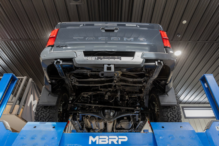 MBRP 2024-Up Toyota Tacoma 2.4L Armor Pro 3" Cat-Back Pre-Axle Turn Down S5325304