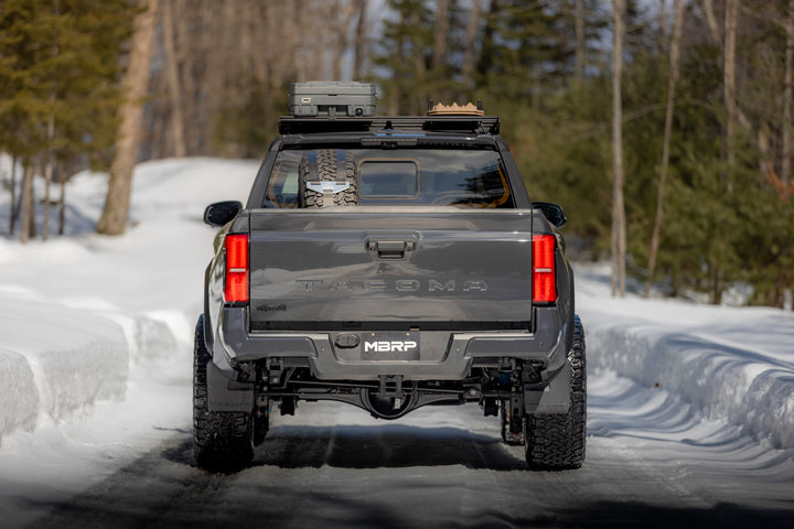 MBRP 2024-Up Toyota Tacoma 2.4L Armor Lite 3" Cat-Back Pre-Axle Turn Down S5325AL