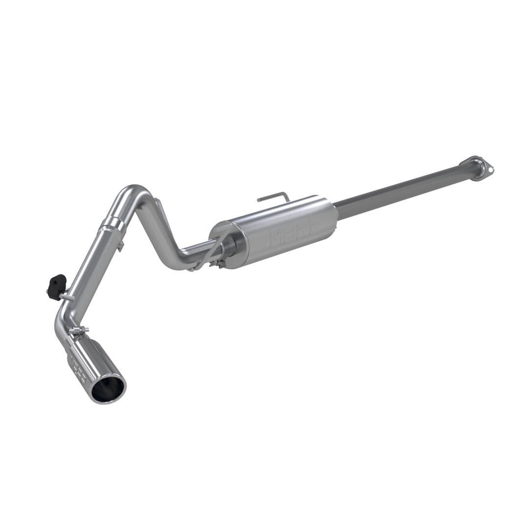 MBRP Cat Back Exhaust Single Side Aluminized Steel For 05-15 Toyota Tacoma 4.0L Extended Cab/Crew Cab S5326AL