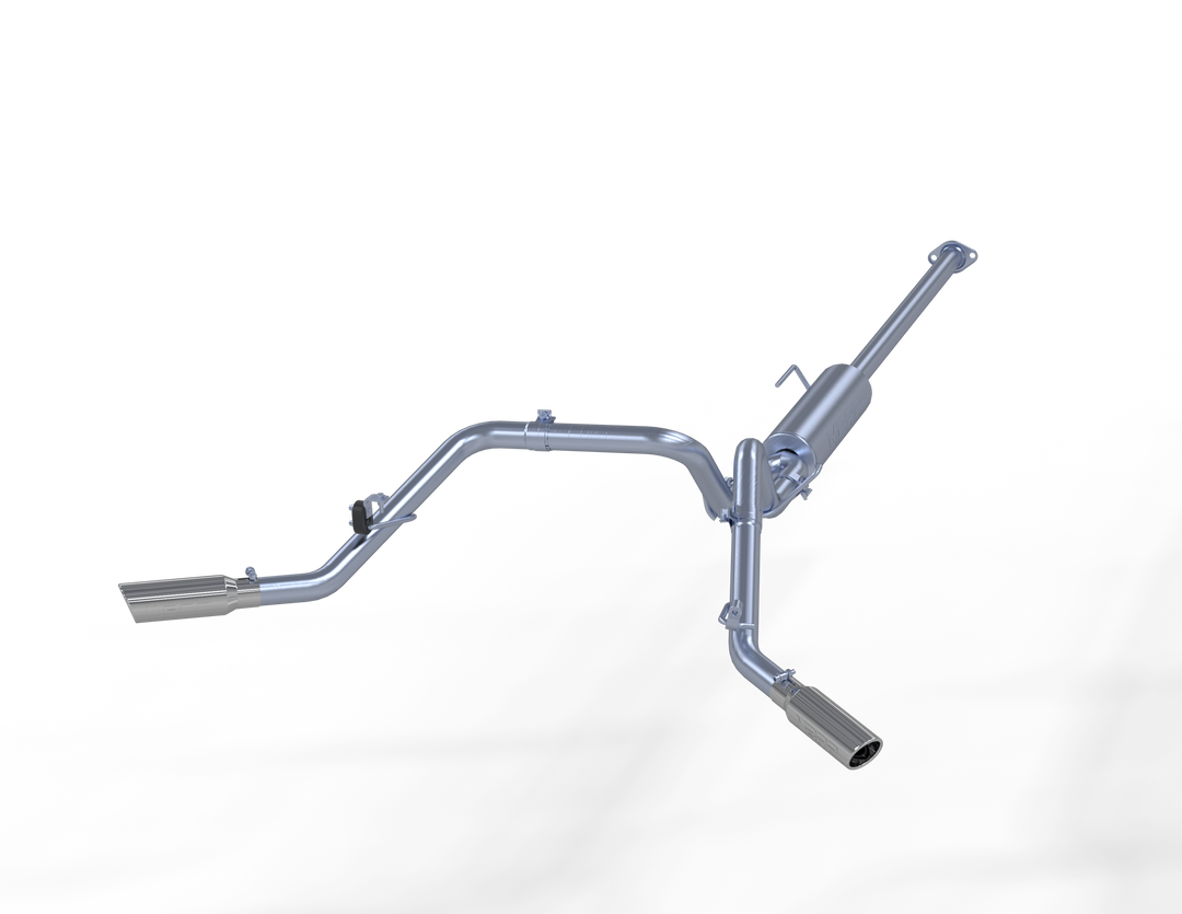 MBRP Cat Back Exhaust System Dual Split Side Aluminized Steel For 05-15 Toyota Tacoma S5328AL