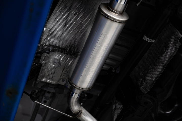 MBRP 24-Up Toyota 4Runner, Armor Pro, Overland 3" Cat-Back Single Rear, High-Clearance Turndown S5344304