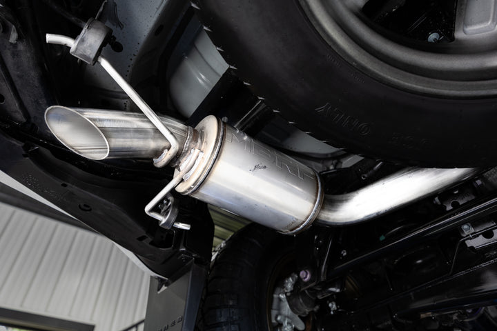 MBRP 24-Up Toyota 4Runner, Armor Pro, Overland 3" Cat-Back Single Rear, High-Clearance Turndown S5344304