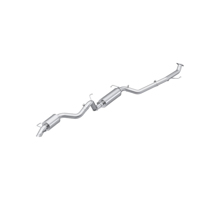 MBRP 24-Up Toyota 4Runner, Armor Lite, Overland 3" Cat-Back Single Rear, High-Clearance Turndown S5344AL