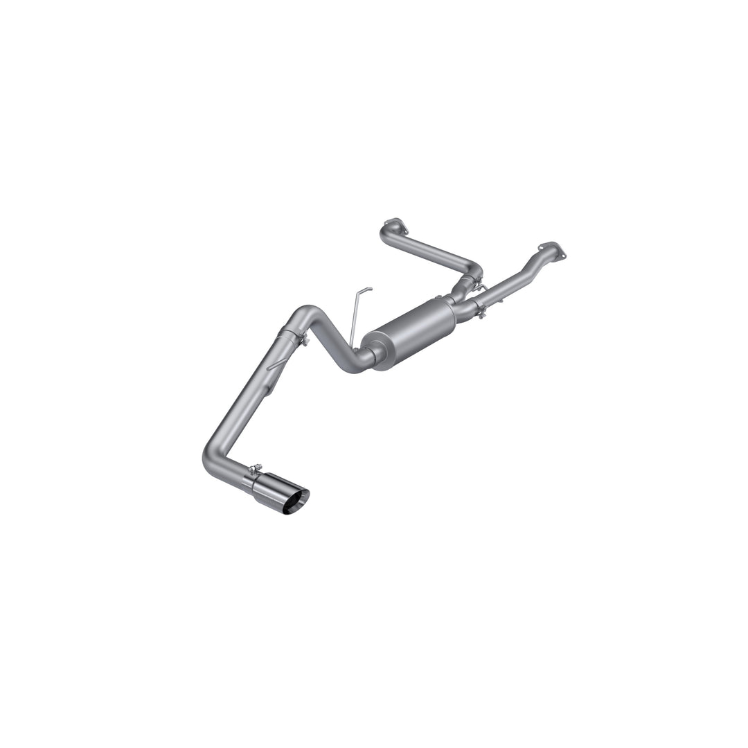 MBRP 2022-Up Nissan Frontier 3.8L Aluminized Steel 2.5" Cat-Back 3" Single Rear Exit Armor Lite Series S5407AL
