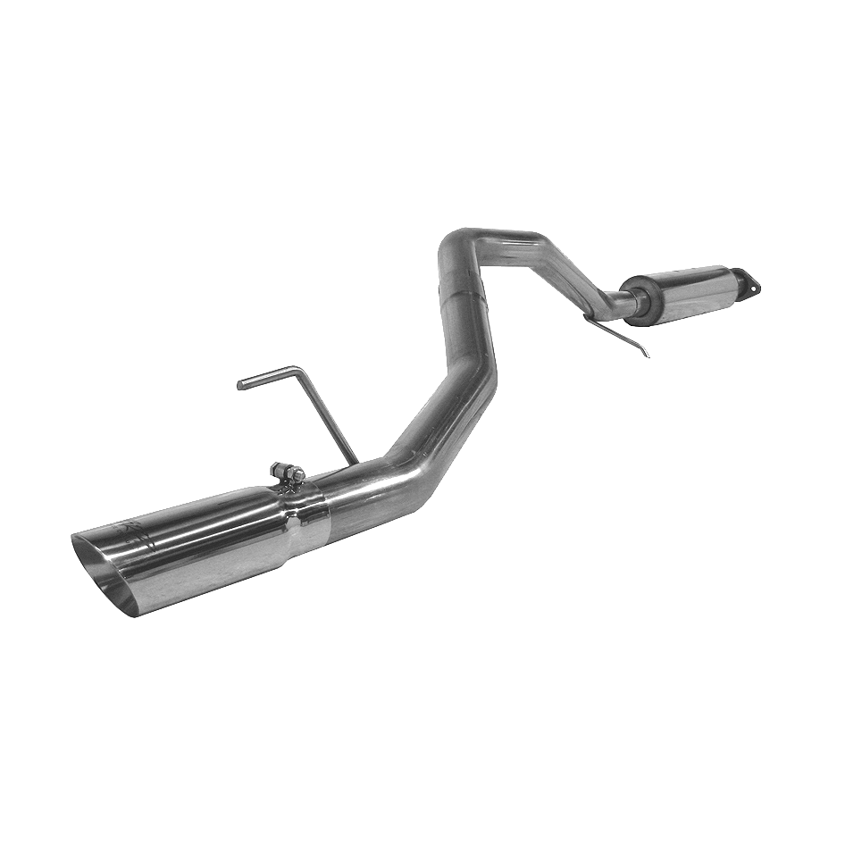 MBRP Cat Back Exhaust System Single Side T409 Stainless Steel For 06-10 Jeep Commander S5504409