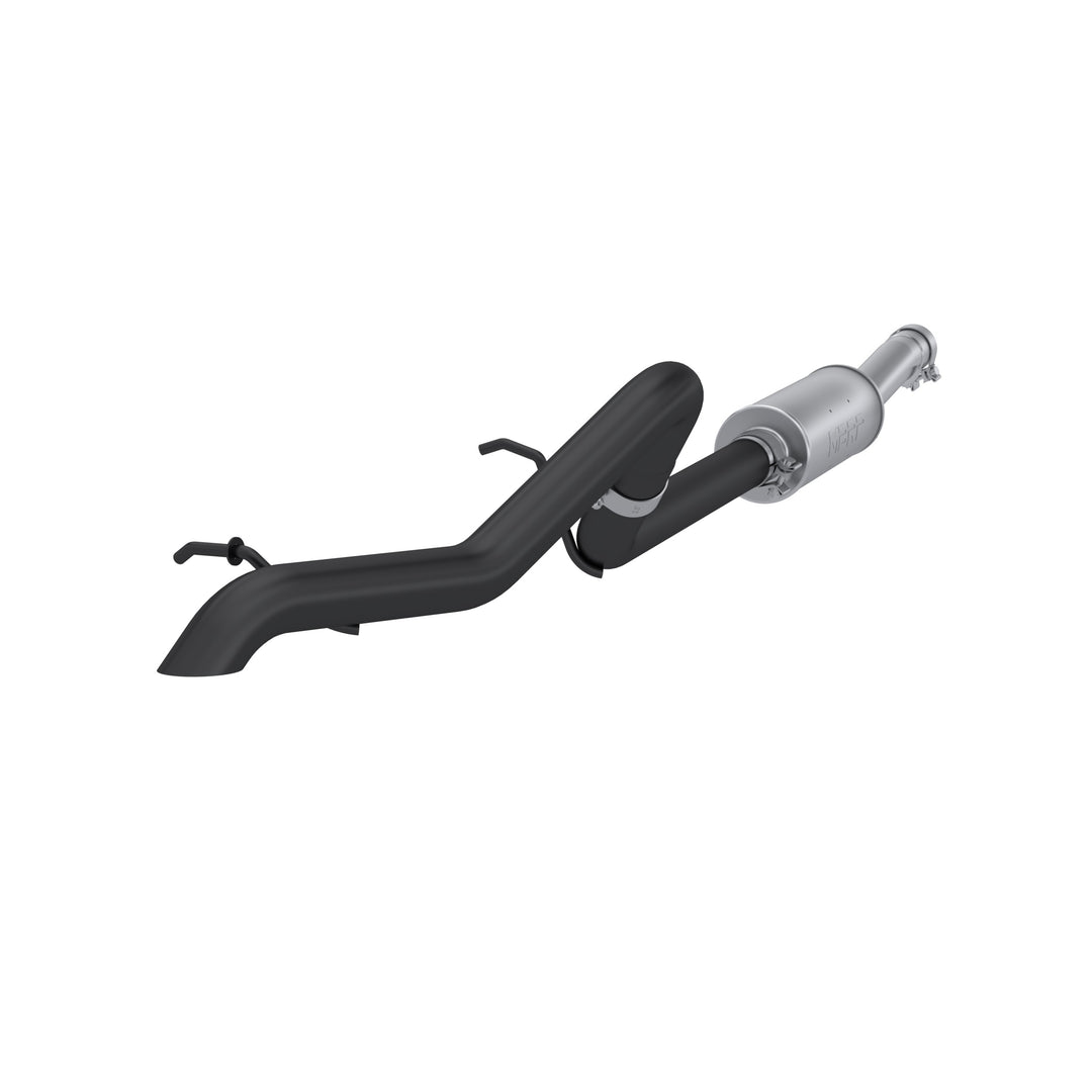 MBRP Jeep JK Off-Road Tail Pipe Muffler Before Axle Black Coated For 07-11 Wrangler JK 3.8L V6 2/4 Door S5514BLK