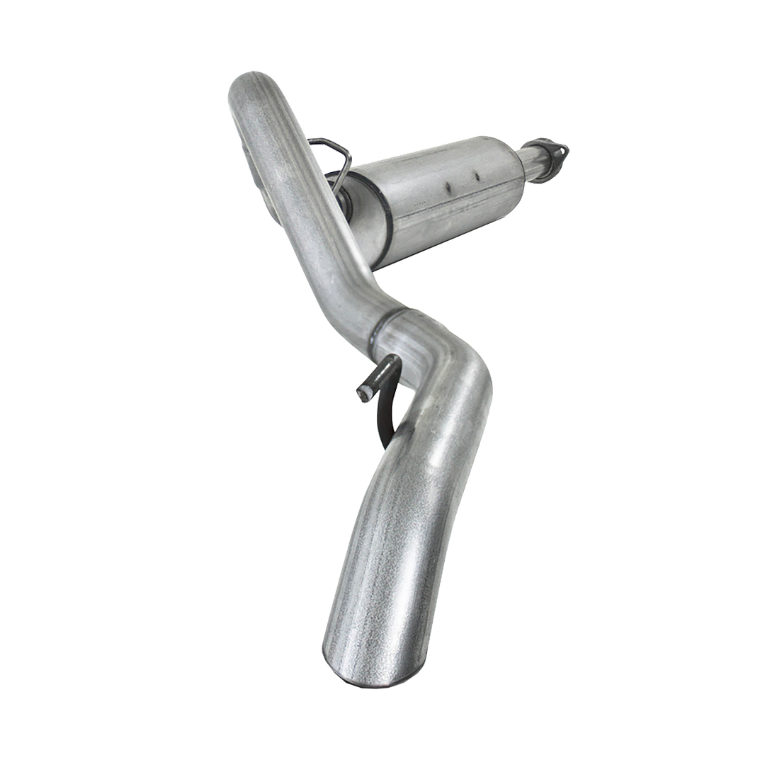 MBRP Cat Back Exhaust System Single Aluminized Steel For 04-06 Jeep Wrangler TJ Unlimited, 4.0L I-6 S5520AL