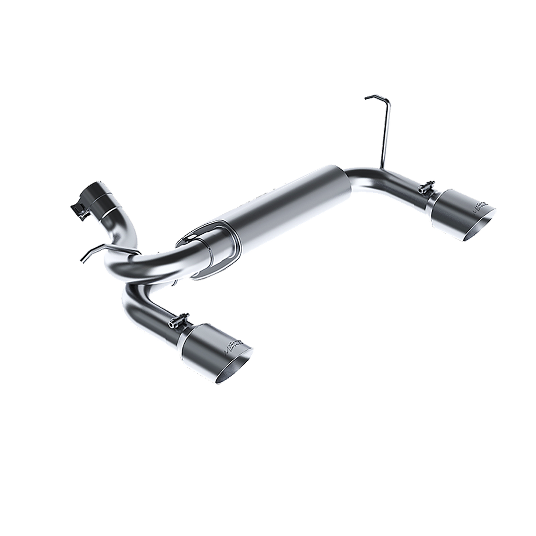MBRP Axle Back Dual Rear Exit For 07-18 Jeep Wrangler/Rubicon JK 3.6L/3.8L V6 S5528409