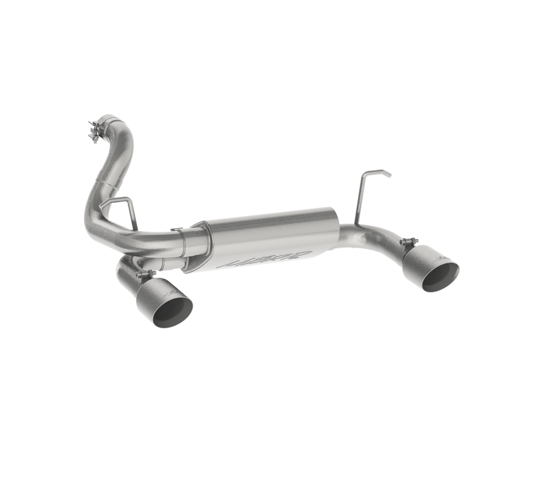 MBRP Jeep 2.5" Axle Back Dual Rear Exit Armor Plus Series For 18-Up Wrangler JL 2/4 DR 3.6L S5529409