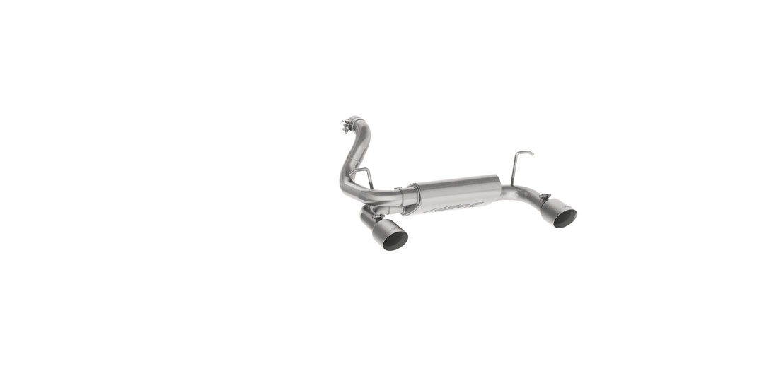 MBRP Jeep 2.5" Axle Back Dual Rear Exit Armor Lite Series For 18-Up Wrangler JL 2/4 DR 3.6L S5529AL