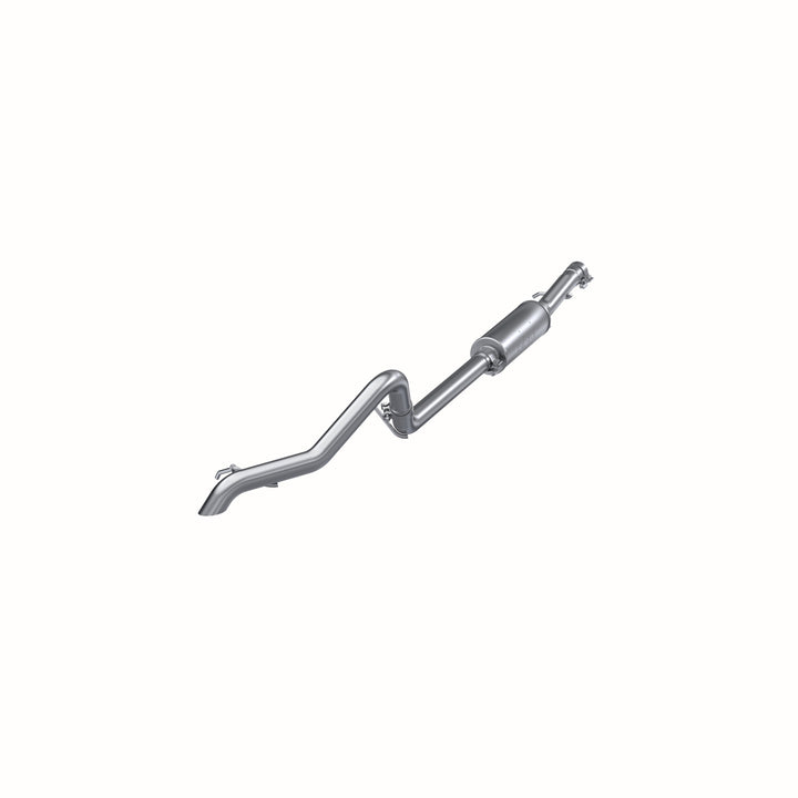 MBRP Cat Back Exhaust Single Rear Exit Off Road Aluminum For 12-18 Jeep Wrangler/Rubicon JK 3.6L V6 2/4 S5530AL