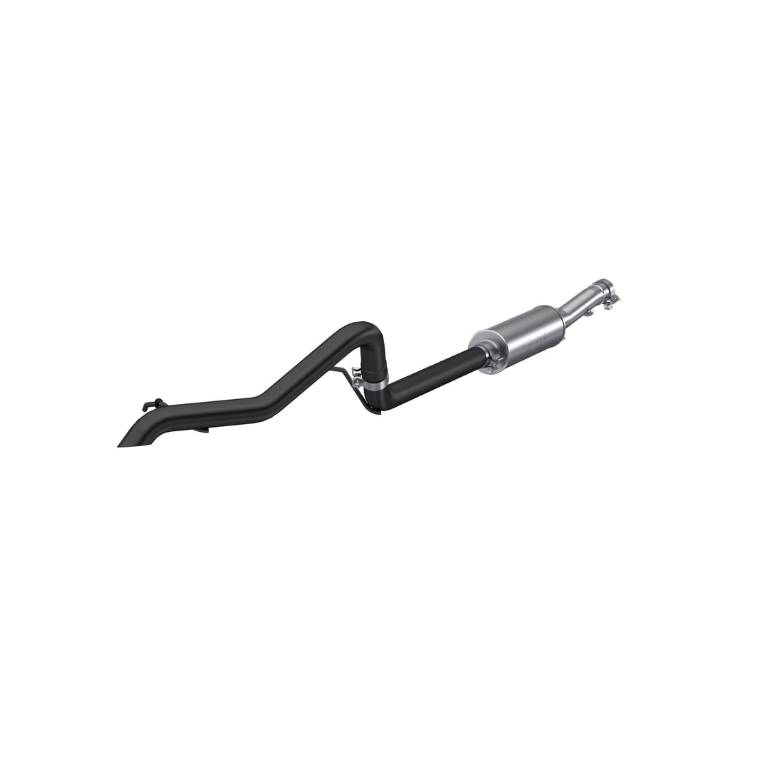 MBRP Cat Back Exhaust Single Rear Exit Off Road Black For 12-18 Jeep Wrangler/Rubicon JK 3.6L V6 2/4 Door S5530BLK