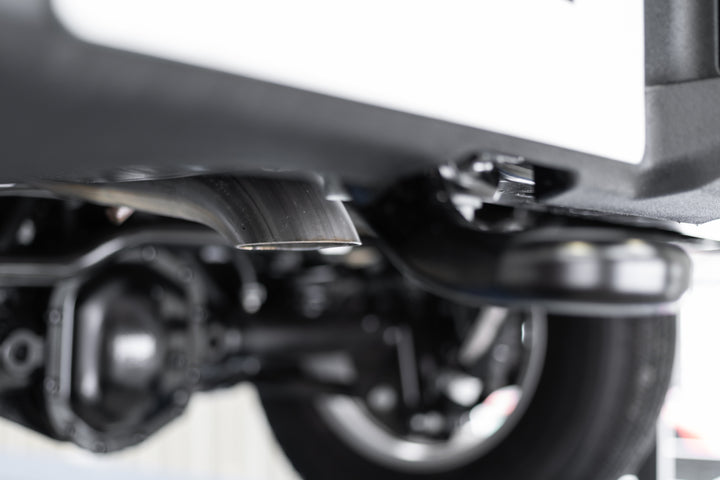 MBRP Jeep Cat Back Exhaust System Single Rear Exit Armor Lite For 18-Up Wrangler JL 2/4 Door 2.0L, 3.6L S5533AL