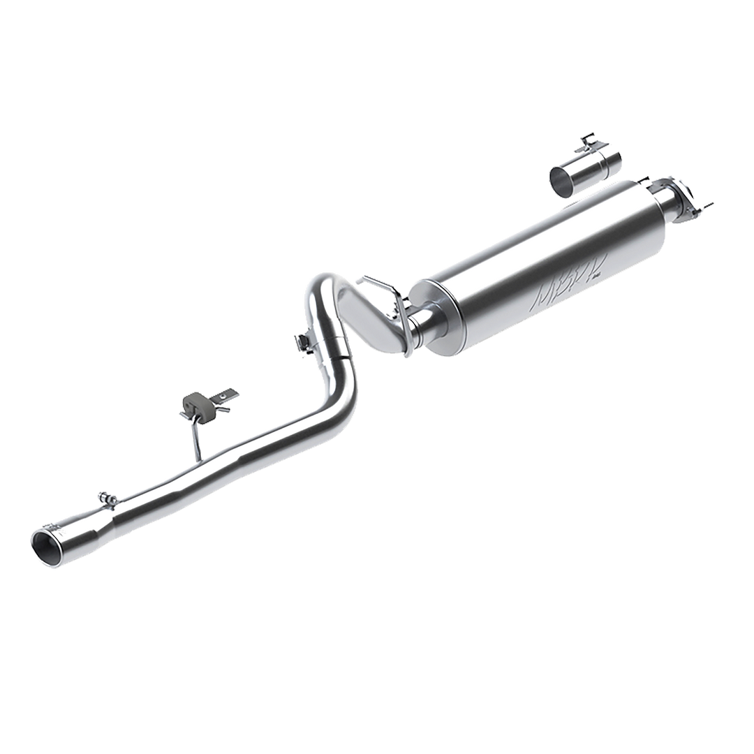MBRP 2.5" Cat Back Exhaust System Single For 86-00 Cherokee 2.5L 87-01 Cherokee 4.0L Aluminized Steel S5534AL