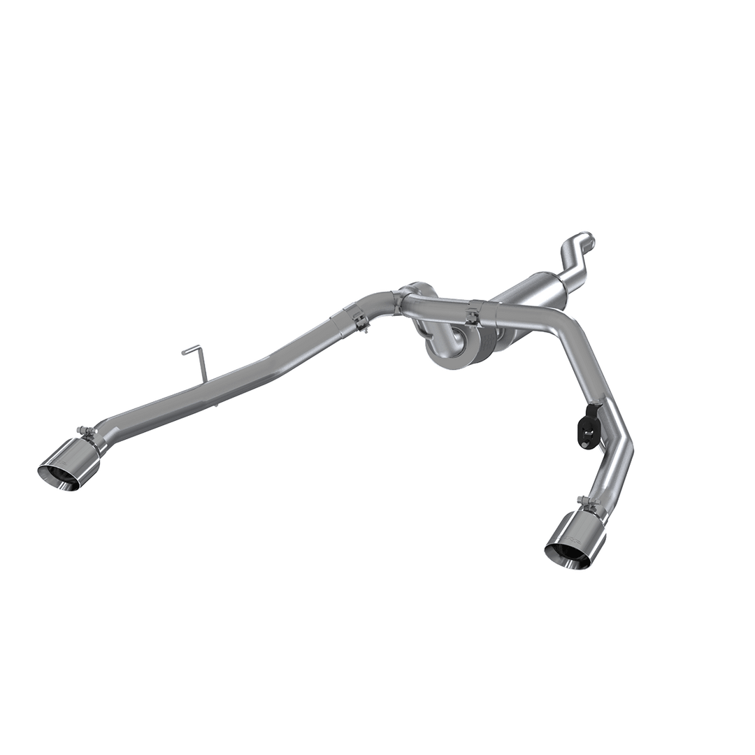MBRP Jeep 2.5" Cat Back Exhaust System Dual Rear Exit Armor Pro Series For 20-Up Jeep Gladiator 3.6L S5538304