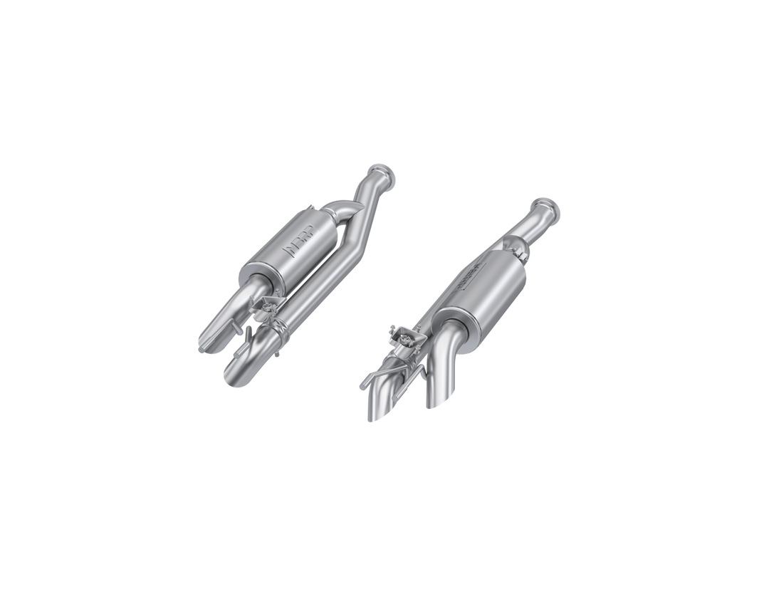 MBRP 2019-Up Mercedes-Benz G63 4.0TT V8 Armor Pro T304SS 2.5" Pre-Axle Cat-Back, Dual Split Side, Quad S5601304