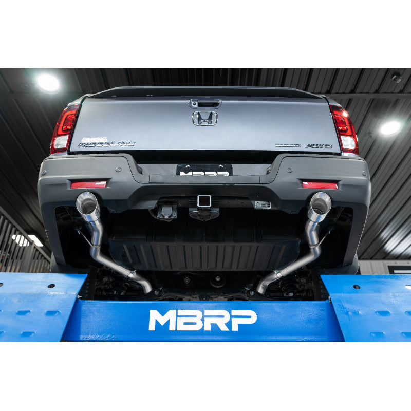 MBRP T304 Stainless Steel 2.5" Cat-Back Dual Rear Exit 2021-Up Honda Ridgeline 3.5L S5901304