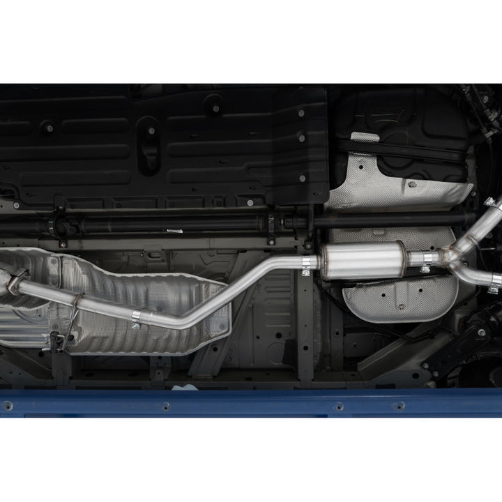 MBRP Aluminized Steel 2.5" Cat-Back Dual Split Rear Exit 2021-Up Honda Ridgeline 3.5L S5901AL