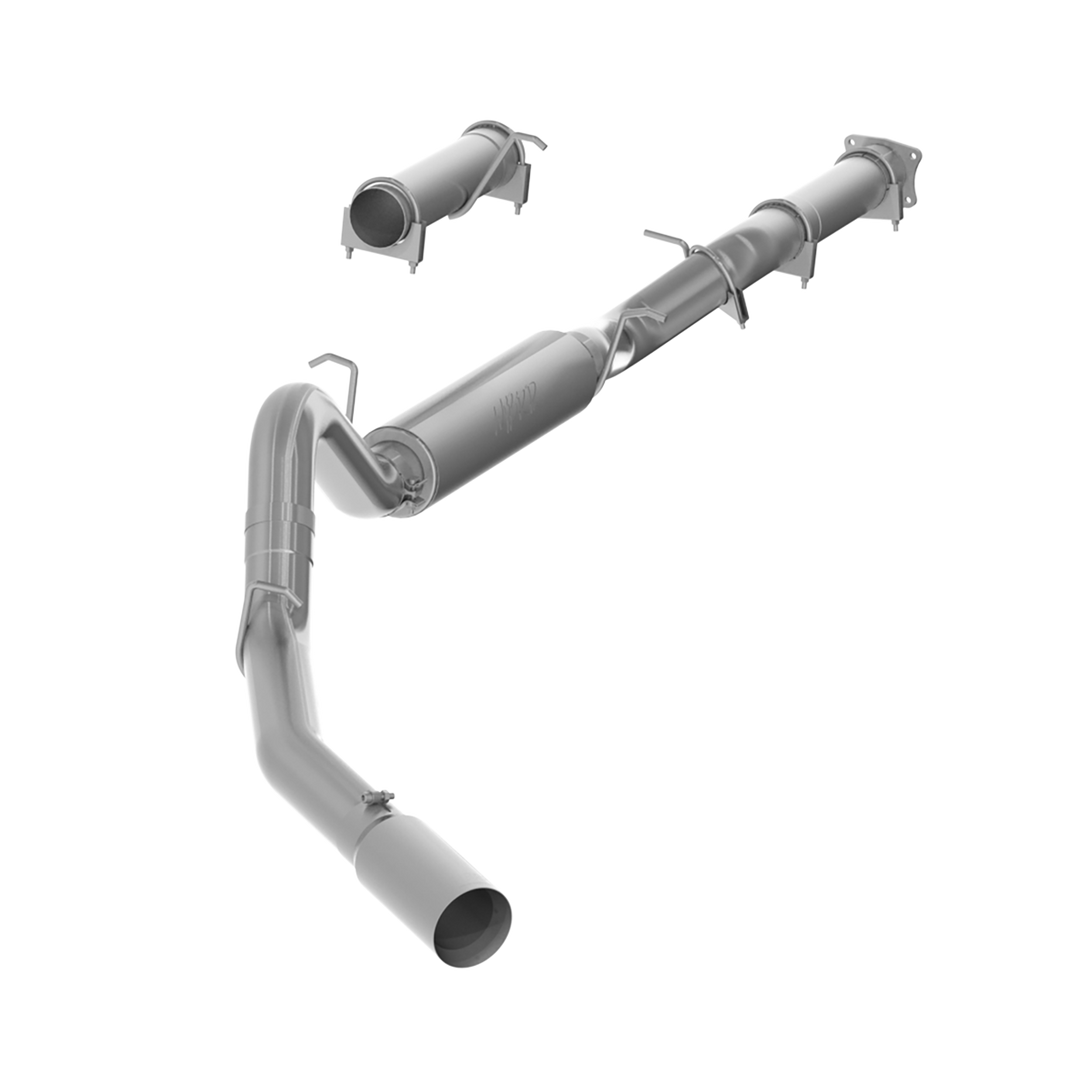 MBRP 4" Cat Back Exhaust For 01-05 Silverado/Sierra 2500/3500 Duramax Ext/Crew Cab Single Side Aluminized S6000AL