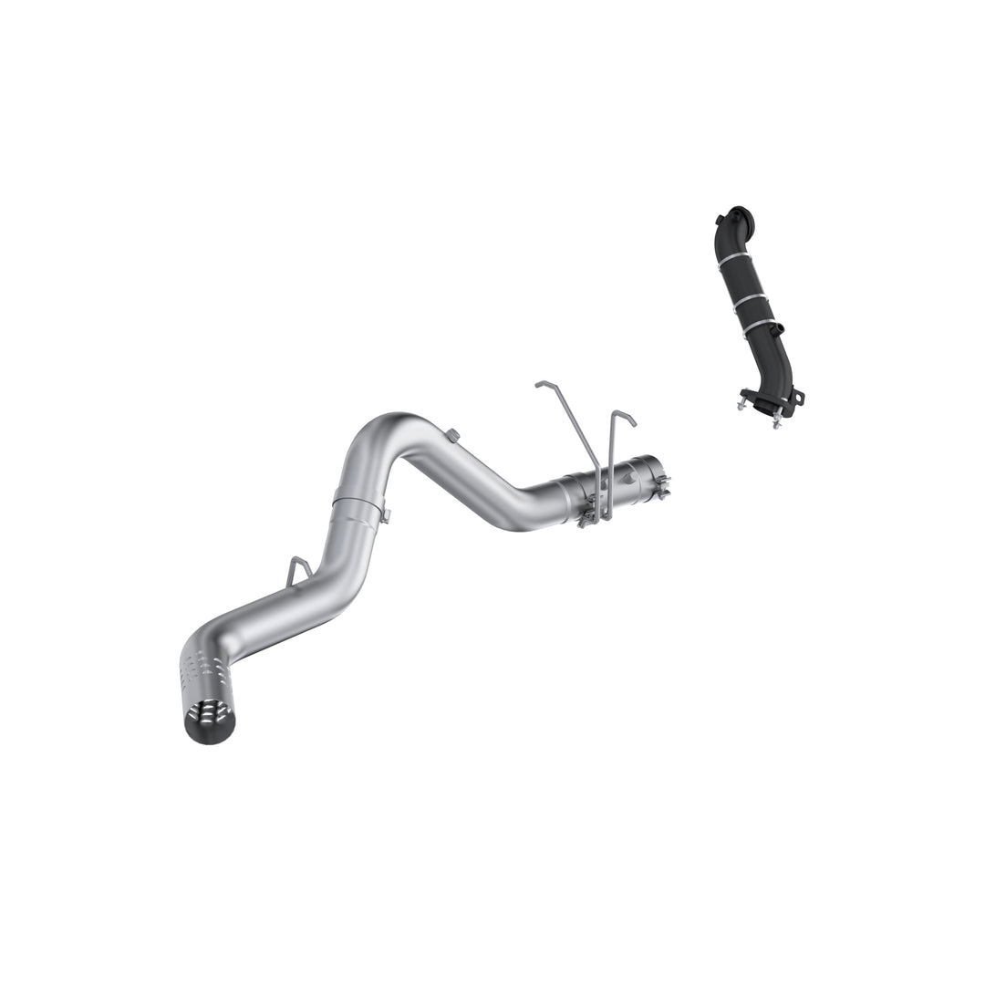 MBRP 15-16 Chevrolet/GMC 2500/3500 EC/CC 6.6L Duramax, Armor Lite 4" Filter-Back Single Side Exit S6009PLM