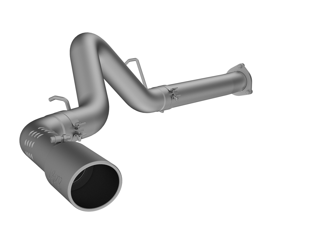 MBRP 4" Filter Back Single Side Exit Aluminized Steel For 07-10 Silverado/Sierra 2500/3500 Duramax All LMM S6026AL