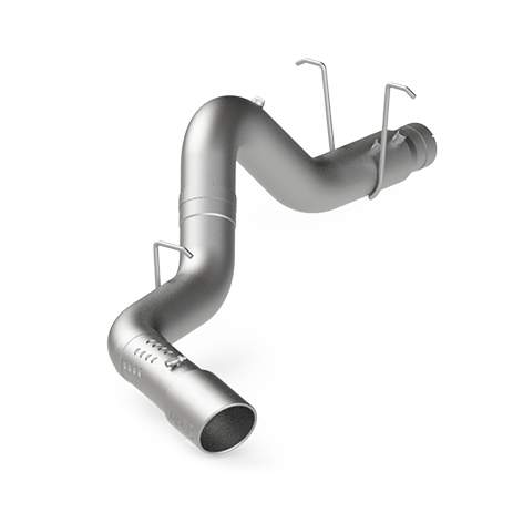 MBRP 5" Filter Back Single Side T409 Stainless Steel For 11-19 Silverado/Sierra 2500/3500 Duramax S60360409