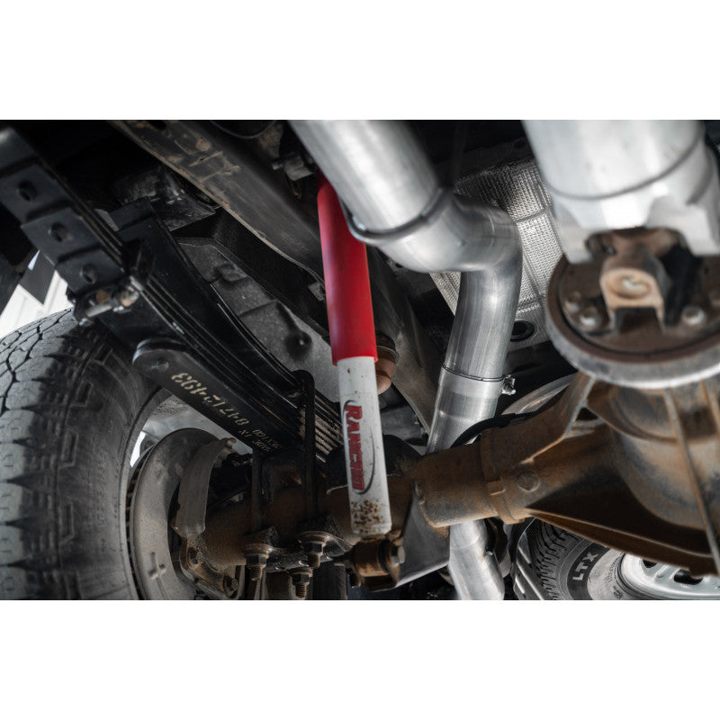 MBRP 20-25 Silverado/Sierra 2500/3500 T304 Stainless Steel 4" Filter Back Single Side Exit Exhaust System S6059304