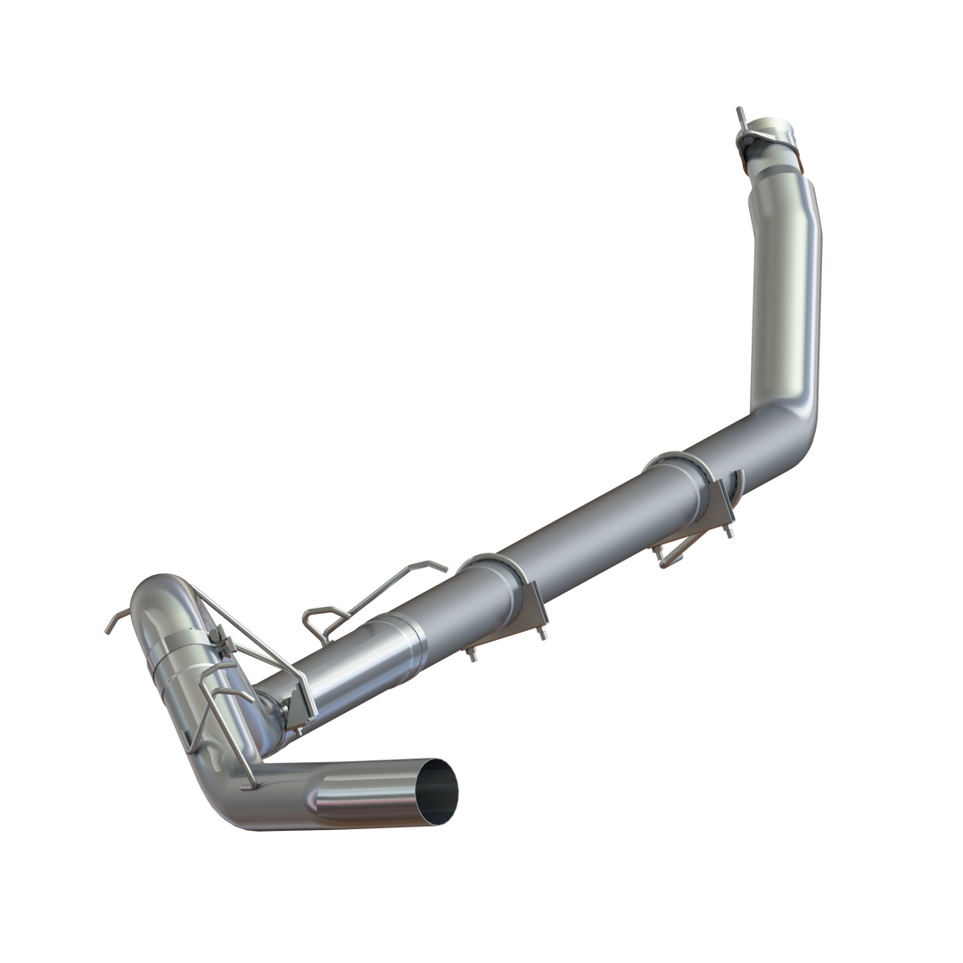 MBRP Dodge 4" Turbo Back Single Side No Muffler, Armor Lite For 98-02 Dodge Ram 2500/3500 Cummins S6100PLM